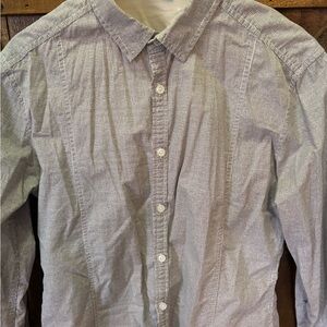 Esprit Gray Casual Button Down Shirt